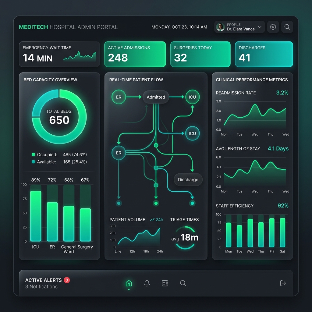 iCares SIMRS Dashboard Preview